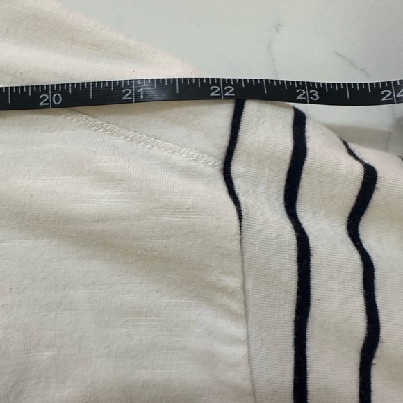 Woman's Gap Mickey Mouse Striped Shirt - Black & White Size Small - Picture 6 of 8